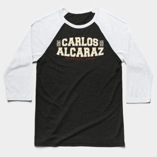 Carlos Alcaraz Baseball T-Shirt